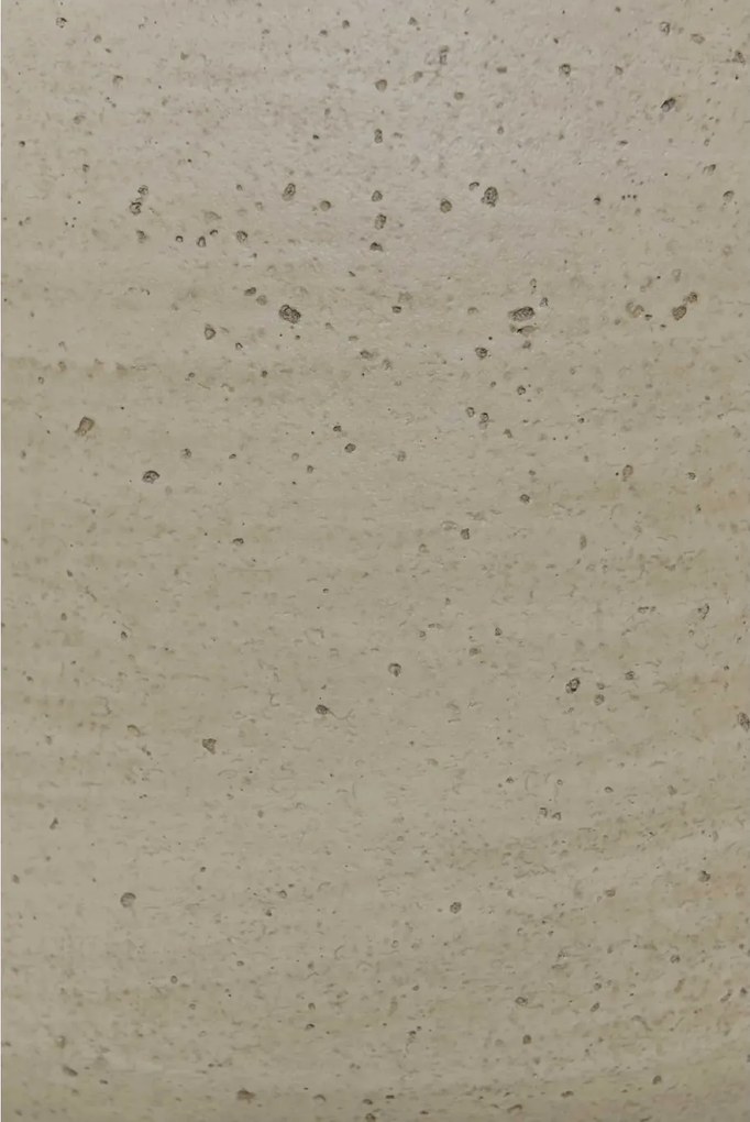 Dizajnový kvetináč SASSO, vláknocement, 32x28 cm, béžový