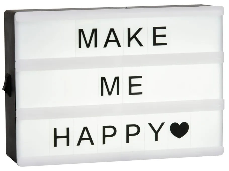 Biela svetelná dekorácia na baterky – Hilight