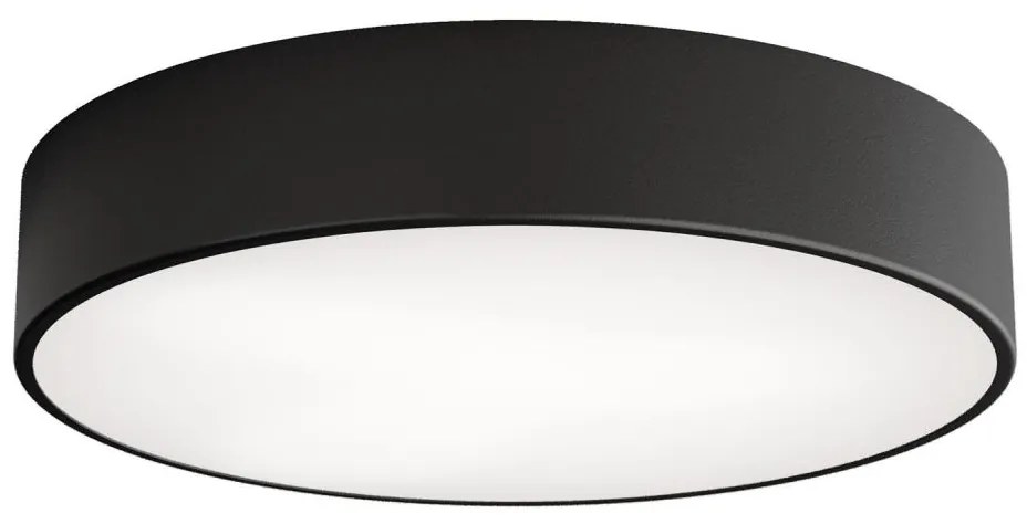 Stropné svietidlo so senzorom CLEO 3xE27/24W/230V pr. 40 cm čierna