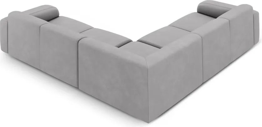 Svetlosivá rohová pohovka (variabilná/do L) Molino – Micadoni Home