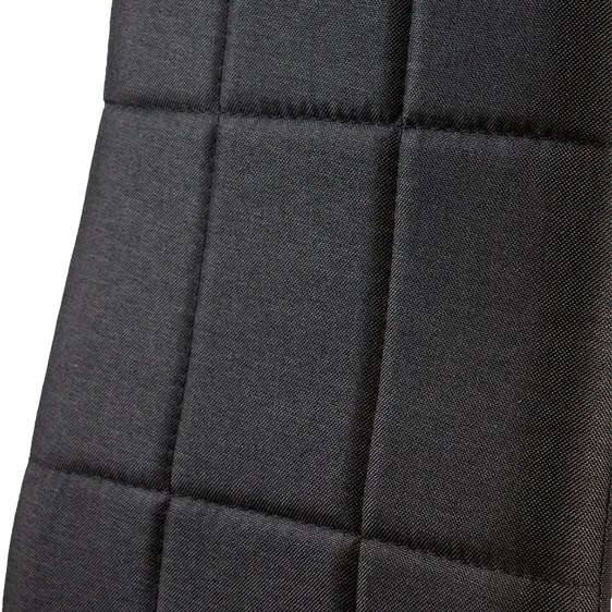 Súprava 4 stoličiek do jedálne, čierna