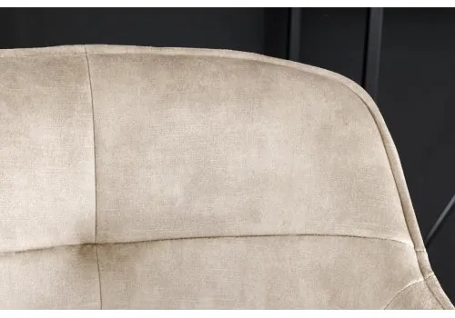 Barová stolička Euphoria 43686 Zamat - Champagne  - Komfort-nábytok