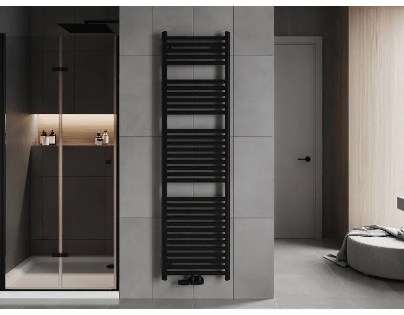 Mexen Hades, vykurovacie teleso 1800 x 500 mm, 843 W, čierna, W104-1800-500-00-70