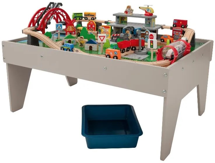 lupilu® Drevená stolná železnica (100394898)