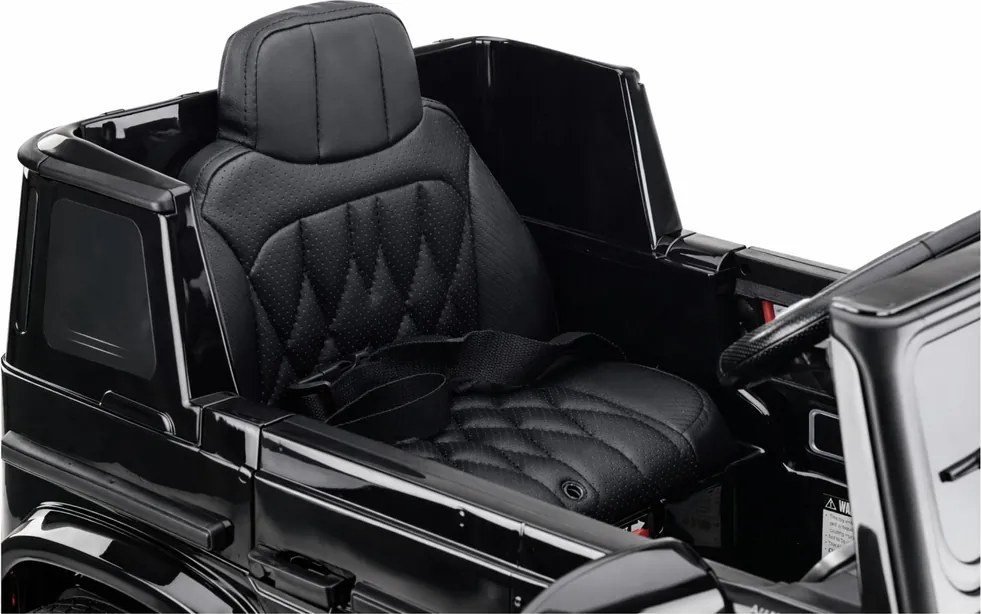 LEAN CARS Elektrické autíčko Mercedes AMG G 63 čierne lakované