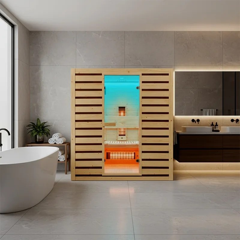 BPS-koupelny Infrasauna Relax HYD-6714 180x150, 4-5 osôb