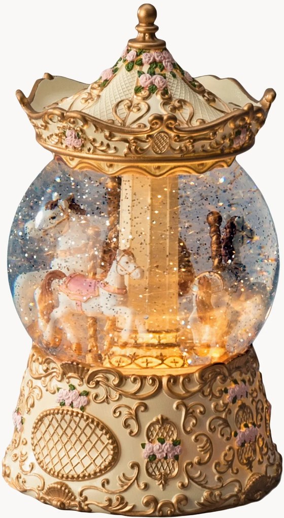 Vianočná LED dekorácia's časovačom Carousel