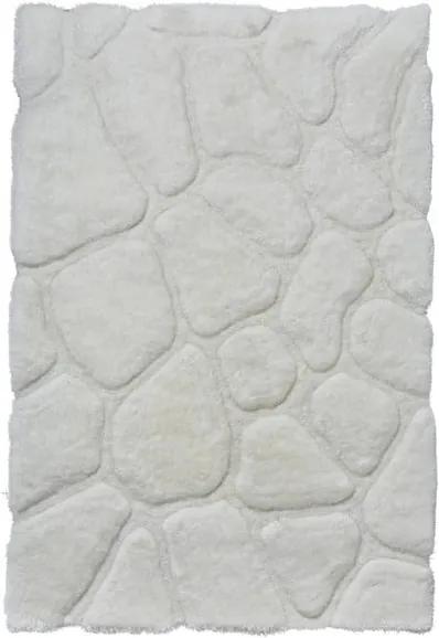 Krémový ručne viazaný koberec Think Rugs Noble House, 120 × 170 cm