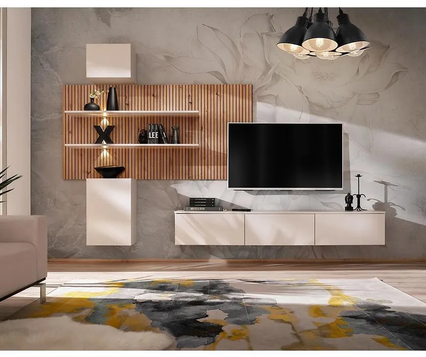 Obývacia Stena Gusto PW B cashmire/artisan