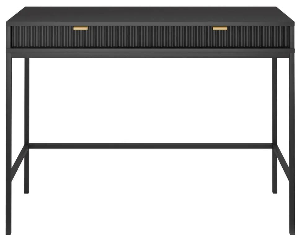 Toaletný stolík Nova čierna (T104)