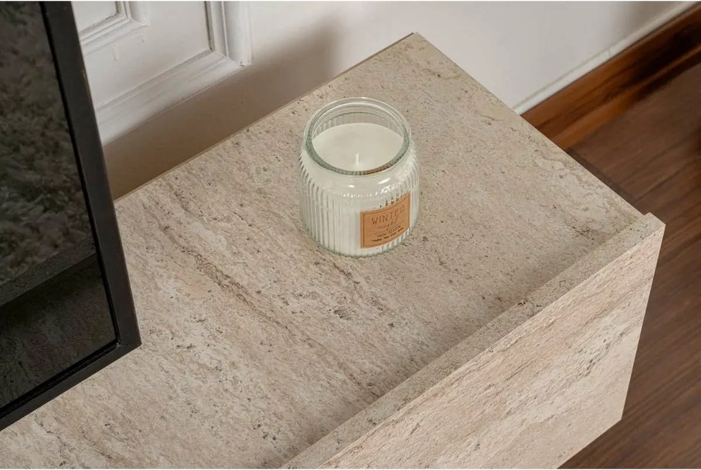 Alvin Travertine TV stolík