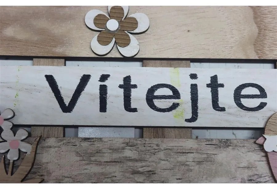 Zápich - VÍTEJTE 2. akosť D4857