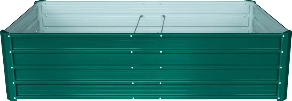 Vyvýšený záhradný záhon BestBerg VZ-800Z / 800 l / 180 x 90 x 47 cm / zelený