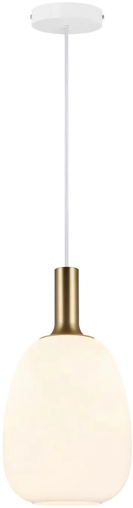 Nordlux Závesný luster z opálového skla Alton pre žiarovku E27 ø23cm 47303001