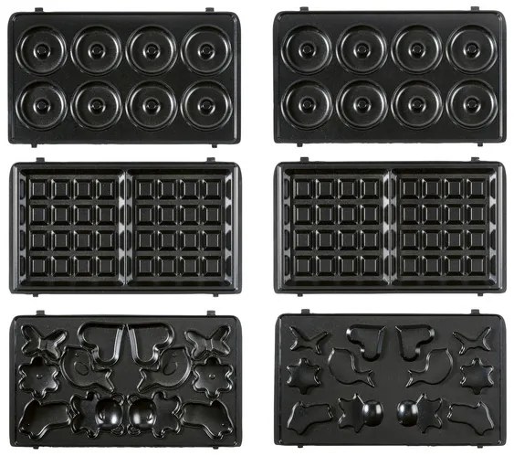 Silvercrest®  Kitchen Tools Vaflovač s vymeniteľnými platňami (fialová)  (100371291)