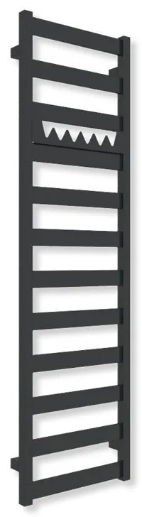 Terma Vivo 1390x400 vodný/elektrický radiátor RAL 9005 Pololesk ZS