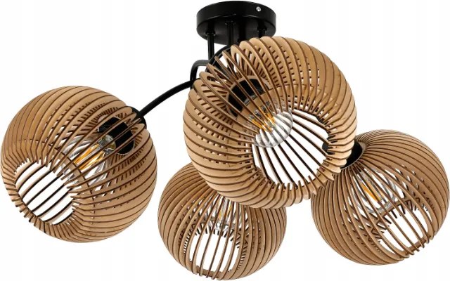 BERGE Stropné LED svietidlo LOFT 4xE27 - TREE