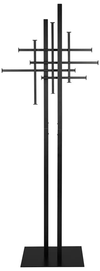 Čierny oceľový vešiak 71x185 cm Rumex – Dutchbone