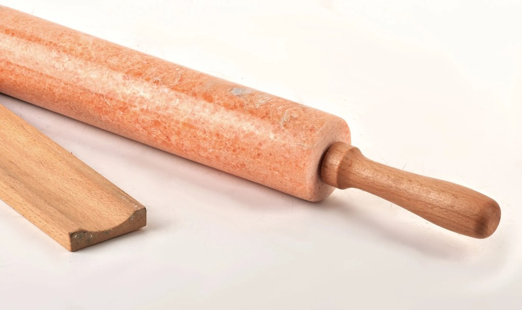 Kuchyňský váleček MODERN KITCHEN 46x5,5 cm kámen/dřevo