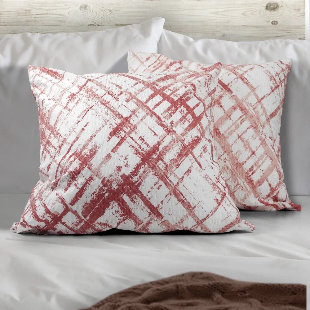 Polášek Krepový povlak na vankúš - Lístky | 40 x 40 cm