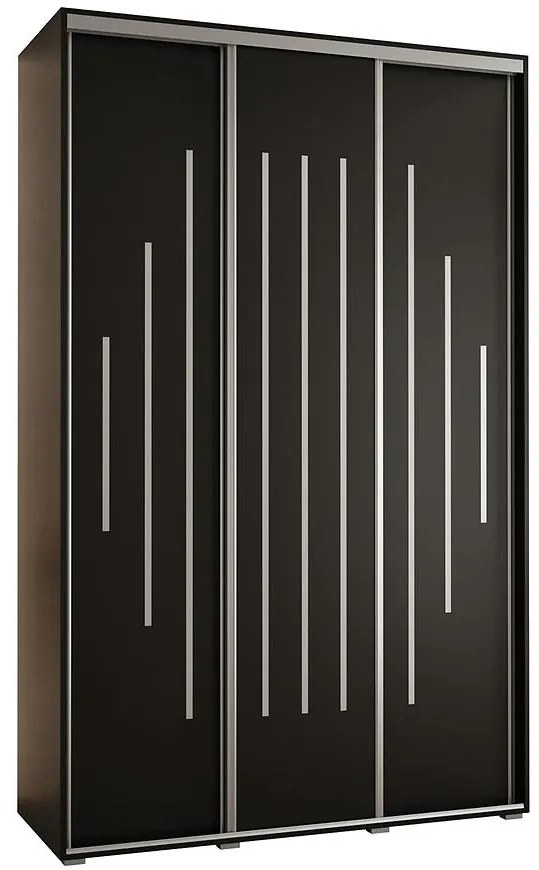 Skriňa 45 Canaris 12 160 čierna/silver