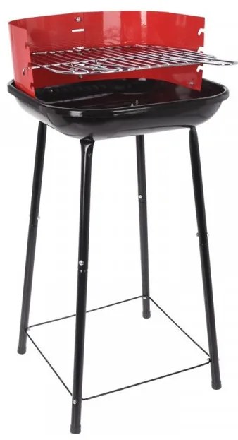 MAKRO - Gril štvorcový 40X40x74cm BBQ