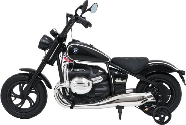 Elektrická motorka BMW R18 čierna