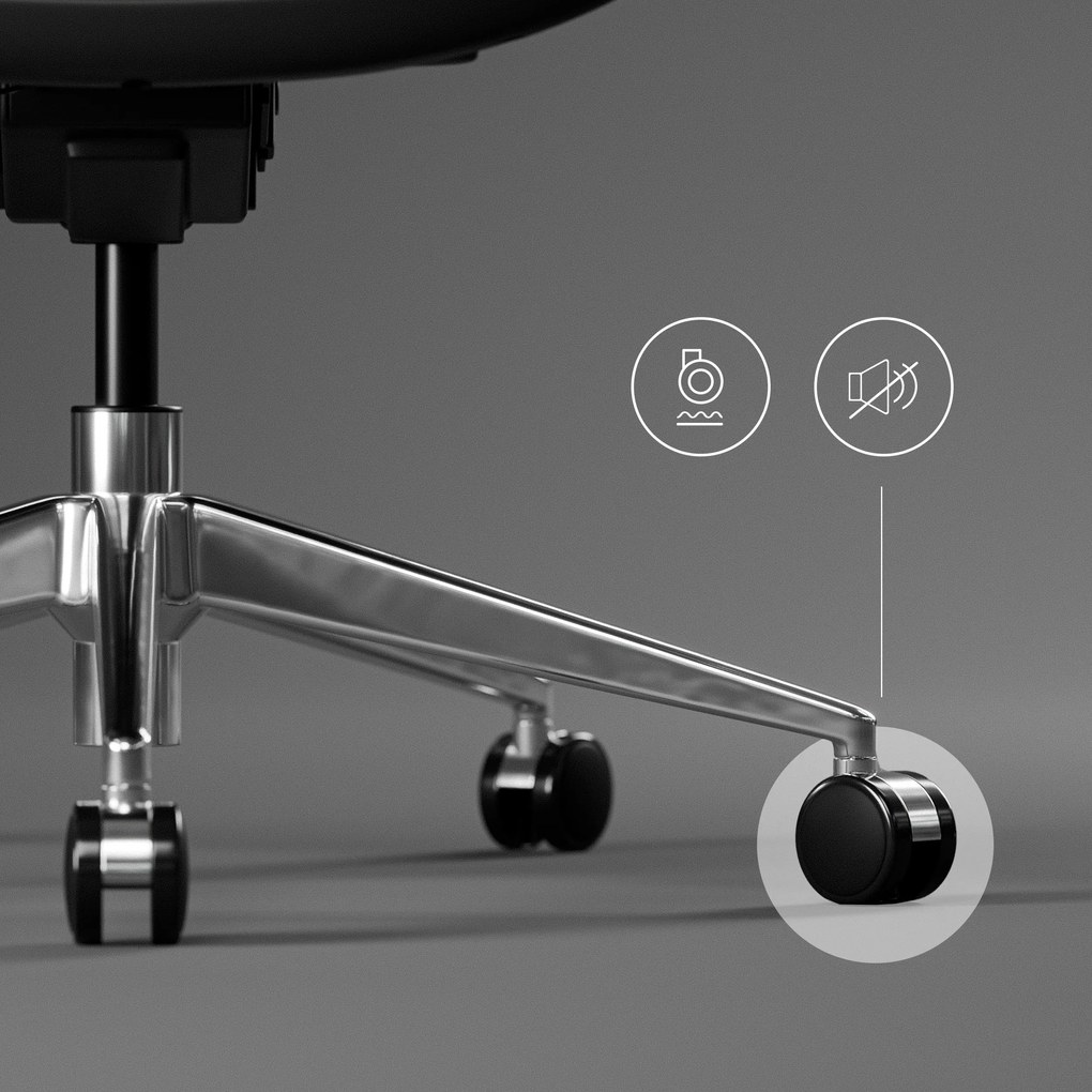 Ergonomické kreslo Diablo V-Commander: Čierno-Modré