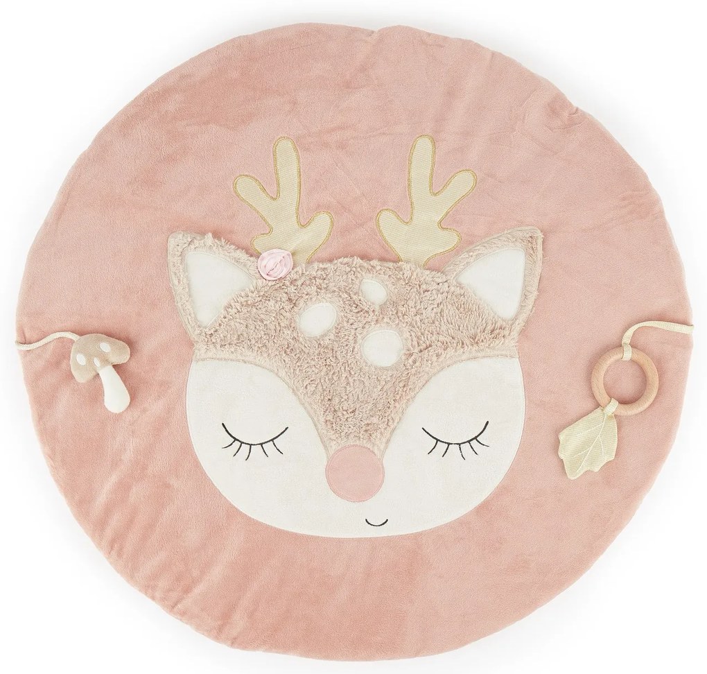 Bieco - Detská hracia deka - jelenček Ella