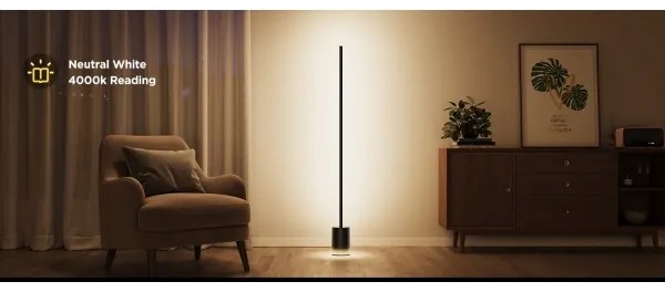 Govee - LED Stojacia lampa Smart MATTER LED RGBICWW Wi-Fi + DO