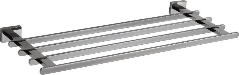 Mexen Arno, polica na uterák, čierny chróm, 7020720-73