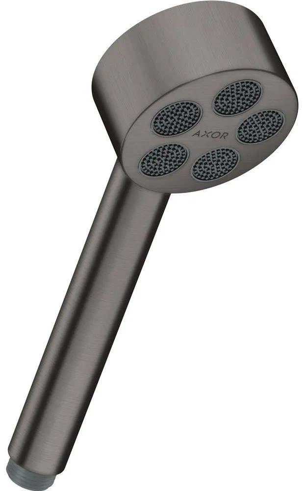 AXOR One ručná sprcha 1jet EcoSmart, priemer 73 mm, kartáčovaný čierny chróm, 48651340