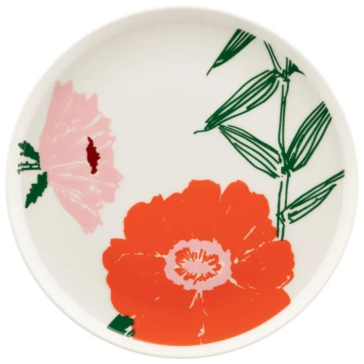 Tanier Oiva Puutarhakutsut 20cm, zeleno-oranžovo-ružový