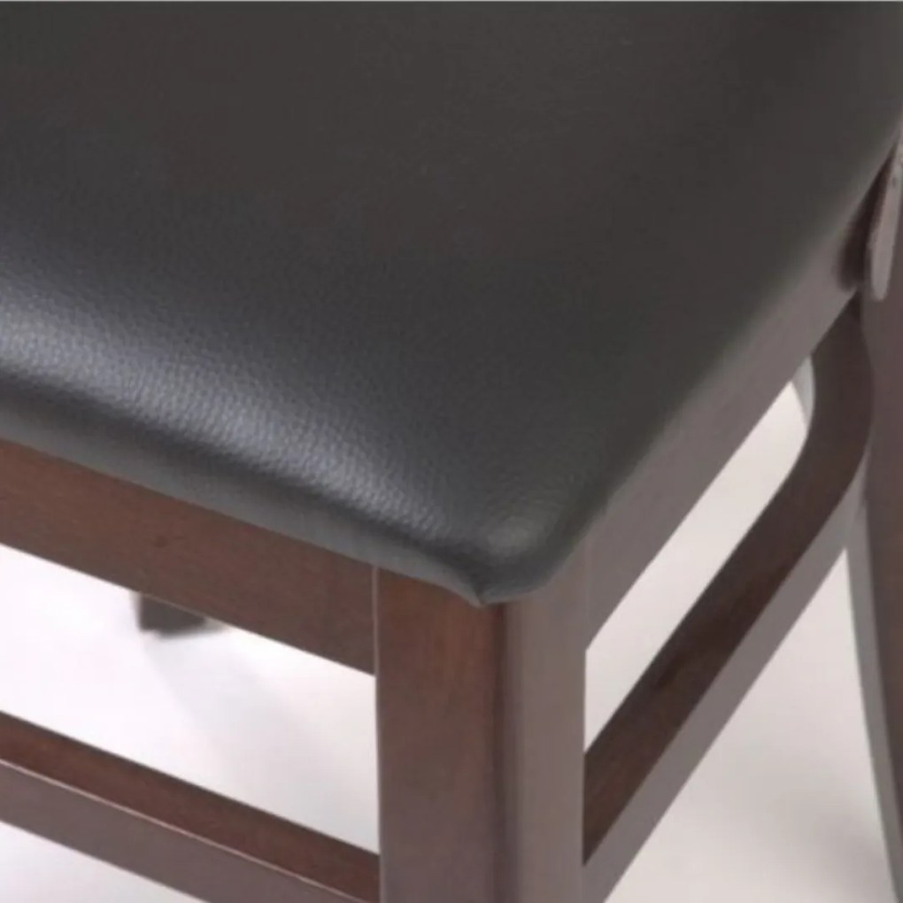 XTON 04 UP AMERICAN WALNUT DREVENÁ STOLIČKA S PODSEDÁKOM brown