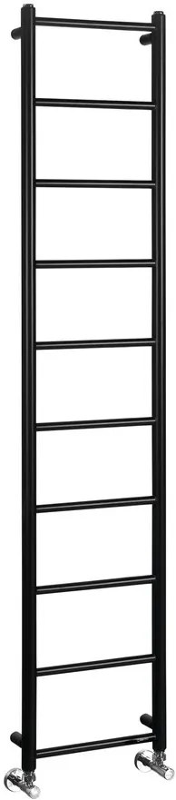 Sapho Sapho, DINA vykurovacie teleso 350x1680mm, čierna matná, IR378TB