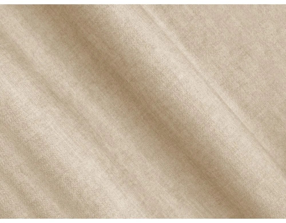 Béžová zamatová pohovka 200 cm Linz – Cosmopolitan Design