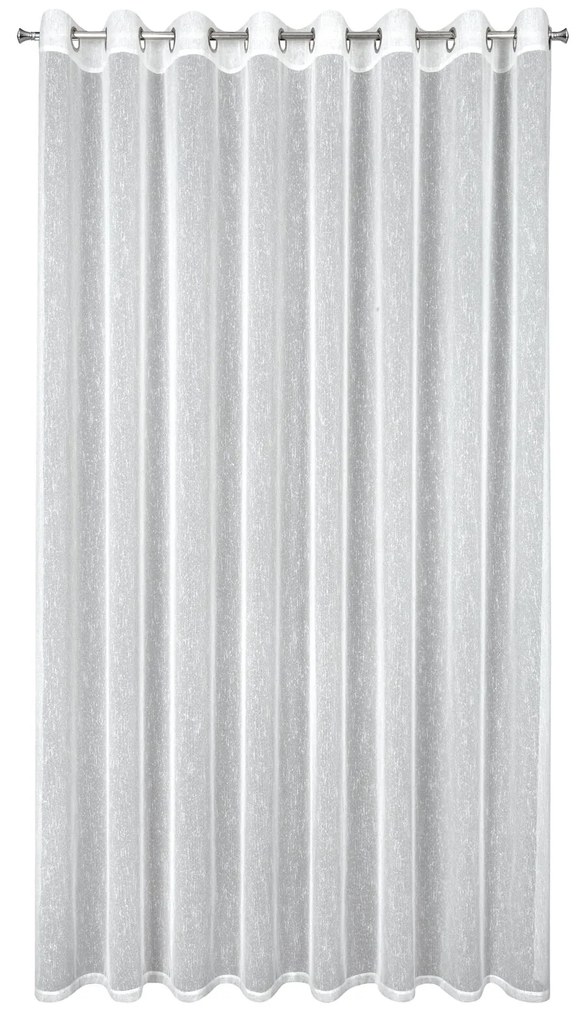 ZÁCLONA NA KRÚŽKOCH KELLY 300X250 CM BIELA