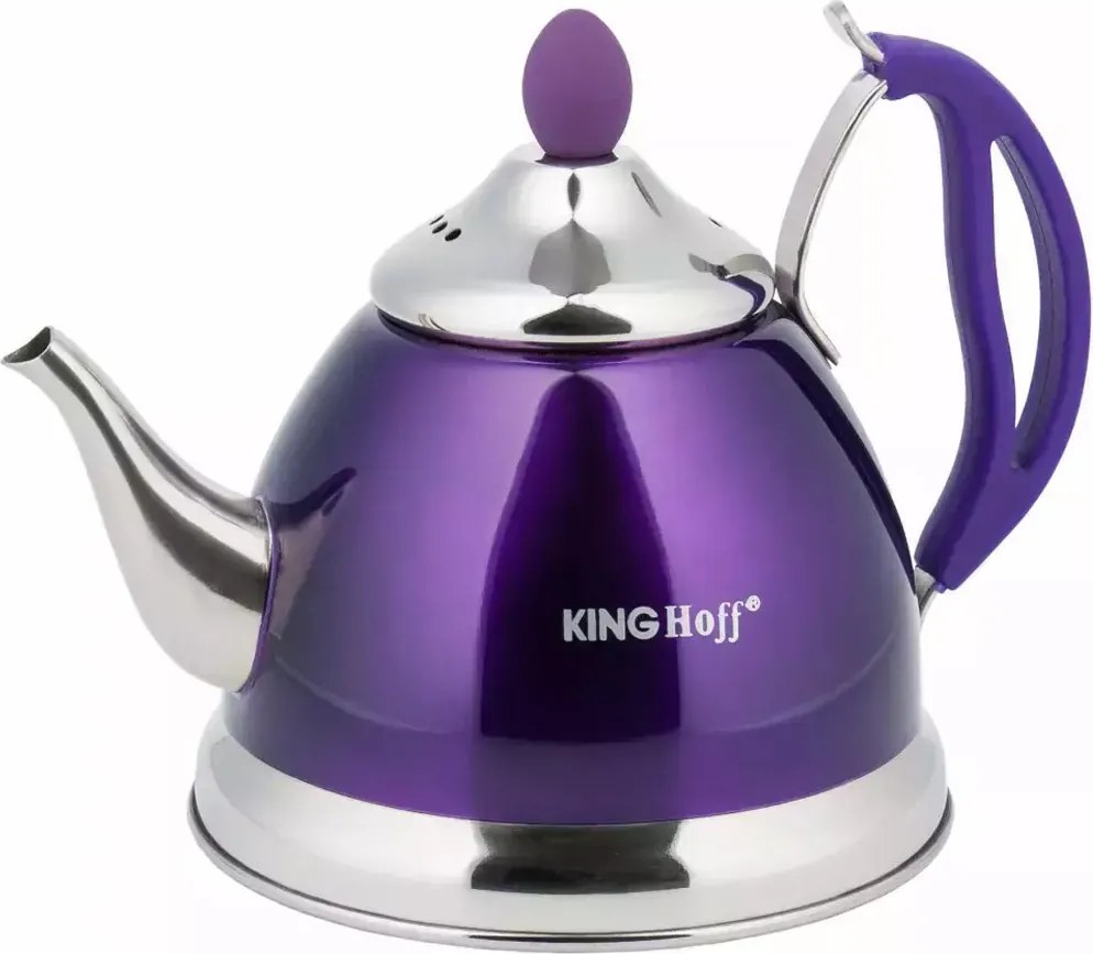 Kinghoff Varná kanvica na vodu 1 l, fialová