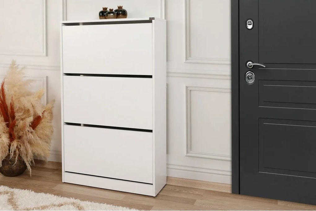 Skrinka na topánky Sven White II, L