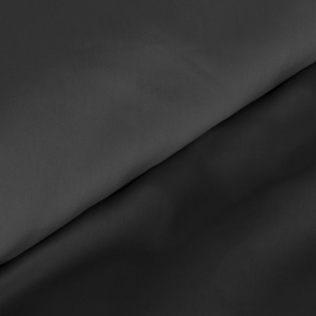 SATÉNOVÉ OBLIEČKY NOVA3 140X200 CM, 1KS 70X80 CM ČIERNE