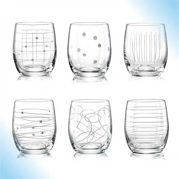 Crystalex Poháre ELEMENTS 300 ml, 6 ks