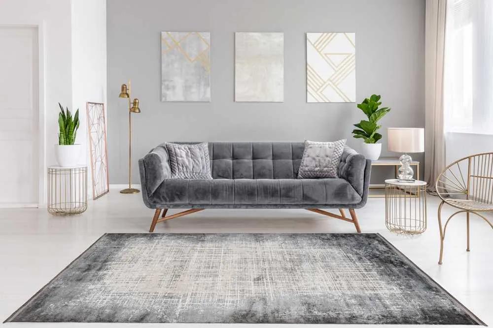 Lalee Kusový koberec Elysee 901 Silver Rozmer koberca: 160 x 230 cm