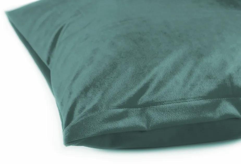 Biante Zamatová obliečka na vankúš Velvet Prémium SVP-022 Ľadovo zelená 35 x 45 cm