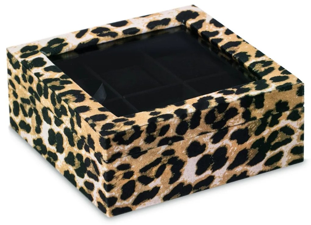Šperkovnica Glasen leopardí