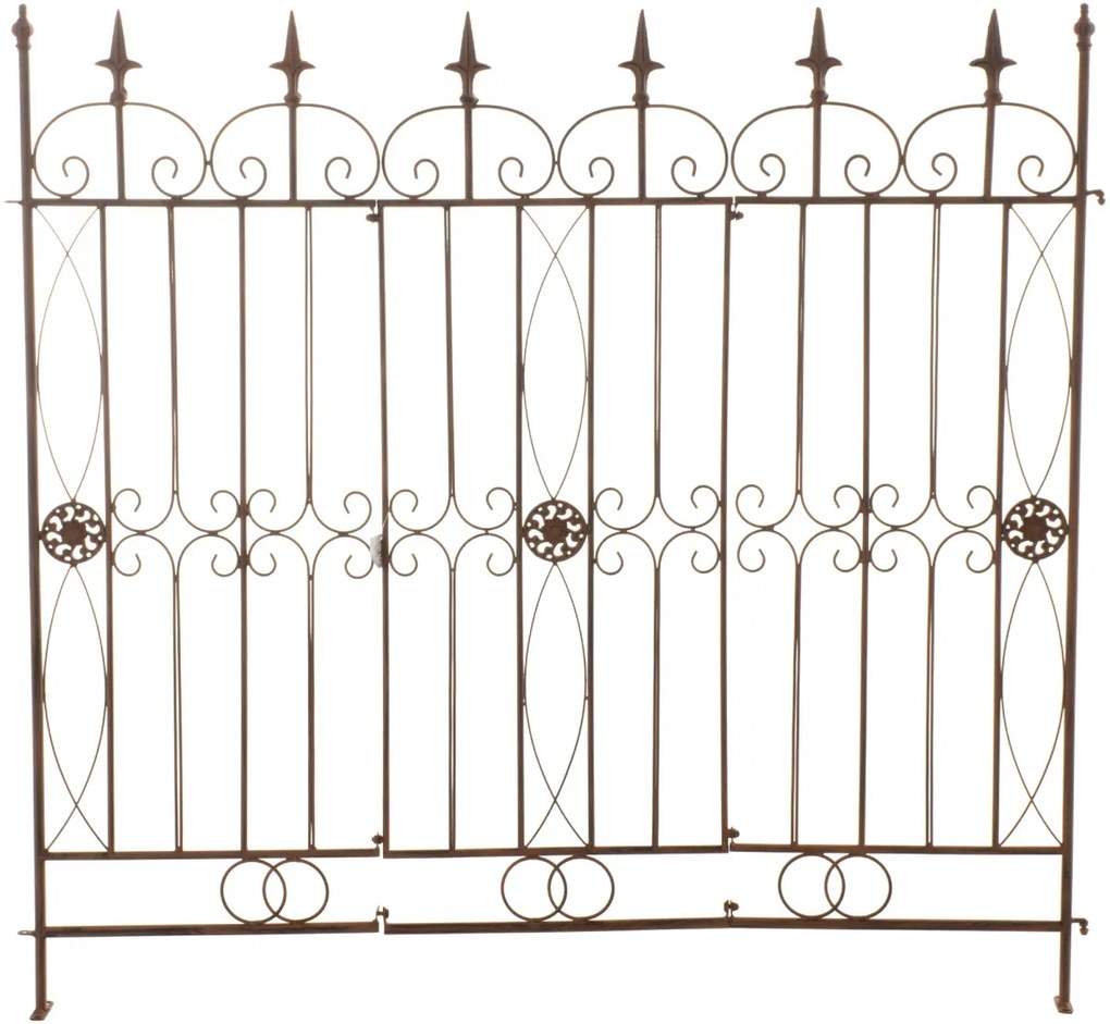 Mriežka na popínavé rastliny Mangold - 115 x 125 cm - Hnedá antik