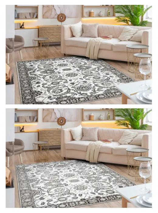 Kusový koberec Vlima šedokrémový 280x370cm