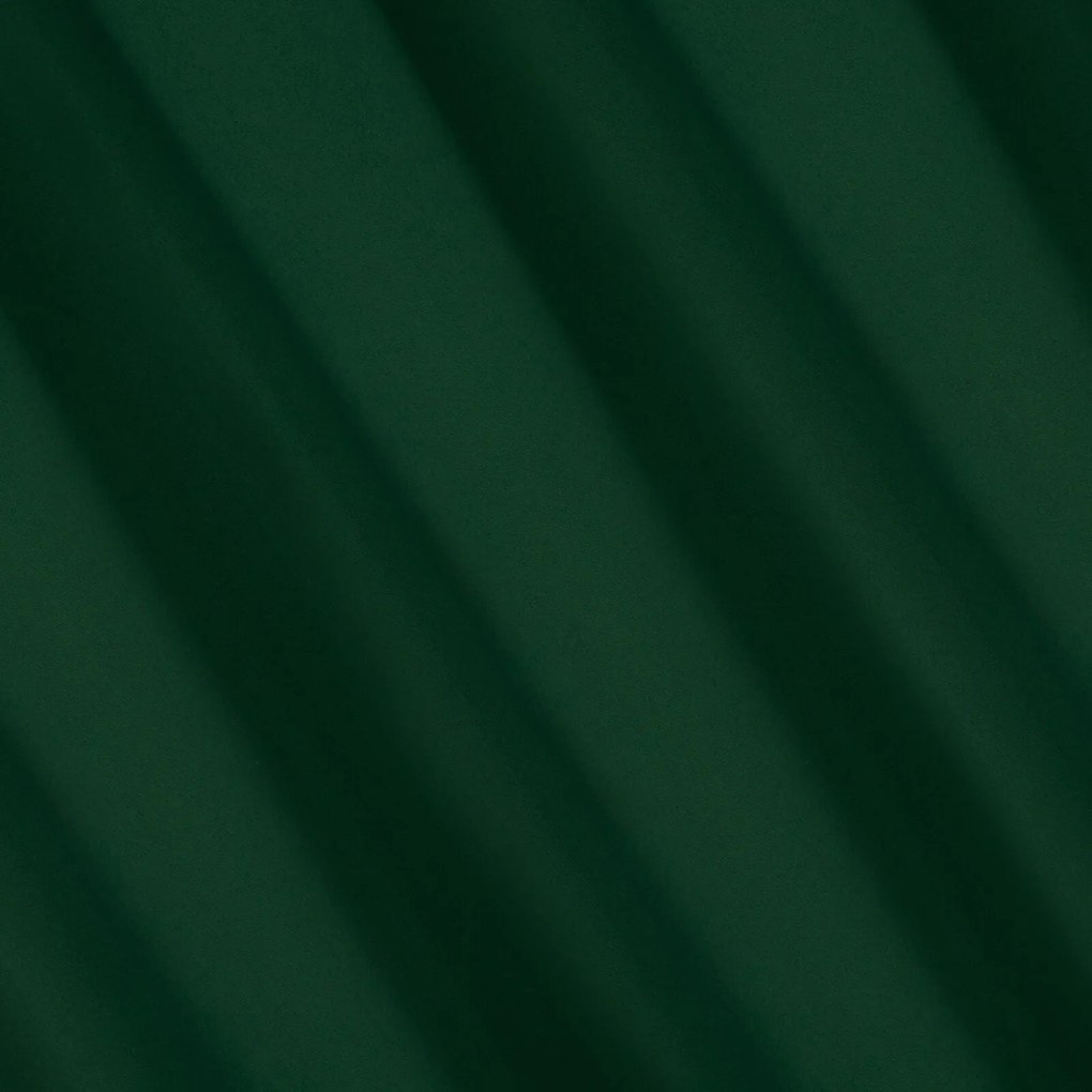 ZATEMŇOVACÍ ZÁVES NA KRÚŽKOCH LOGAN 140X270 CM TMAVOZELENÁ