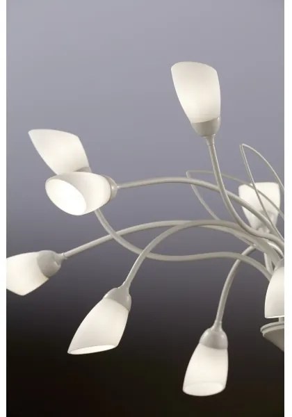 Jupiter 2062 - Luster na reťazi GLORIOSA 15xG9/14W/230V krémový