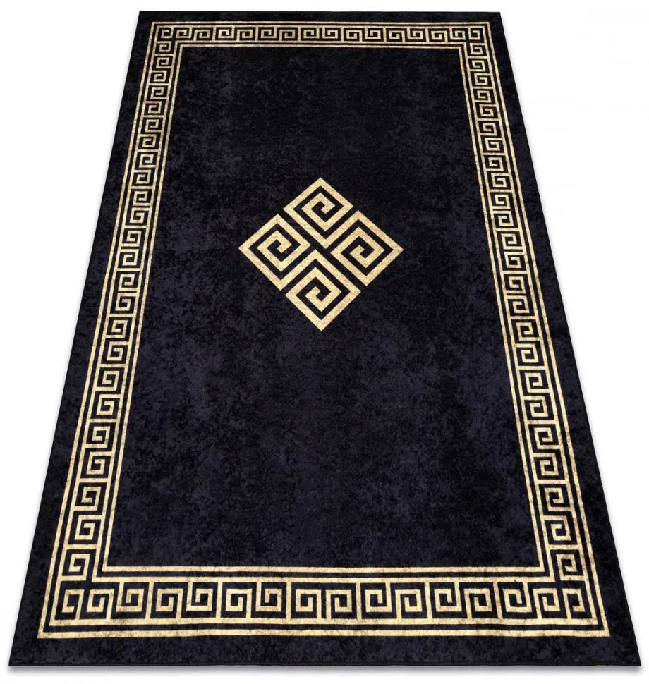 Kusový koberec Astre čiernozlatý 160x220cm