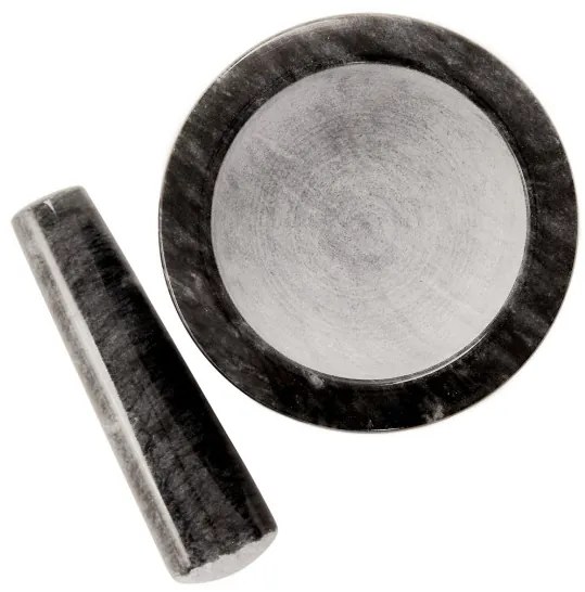 Mažiar MARBLE mramorový, čierny ALL 854199